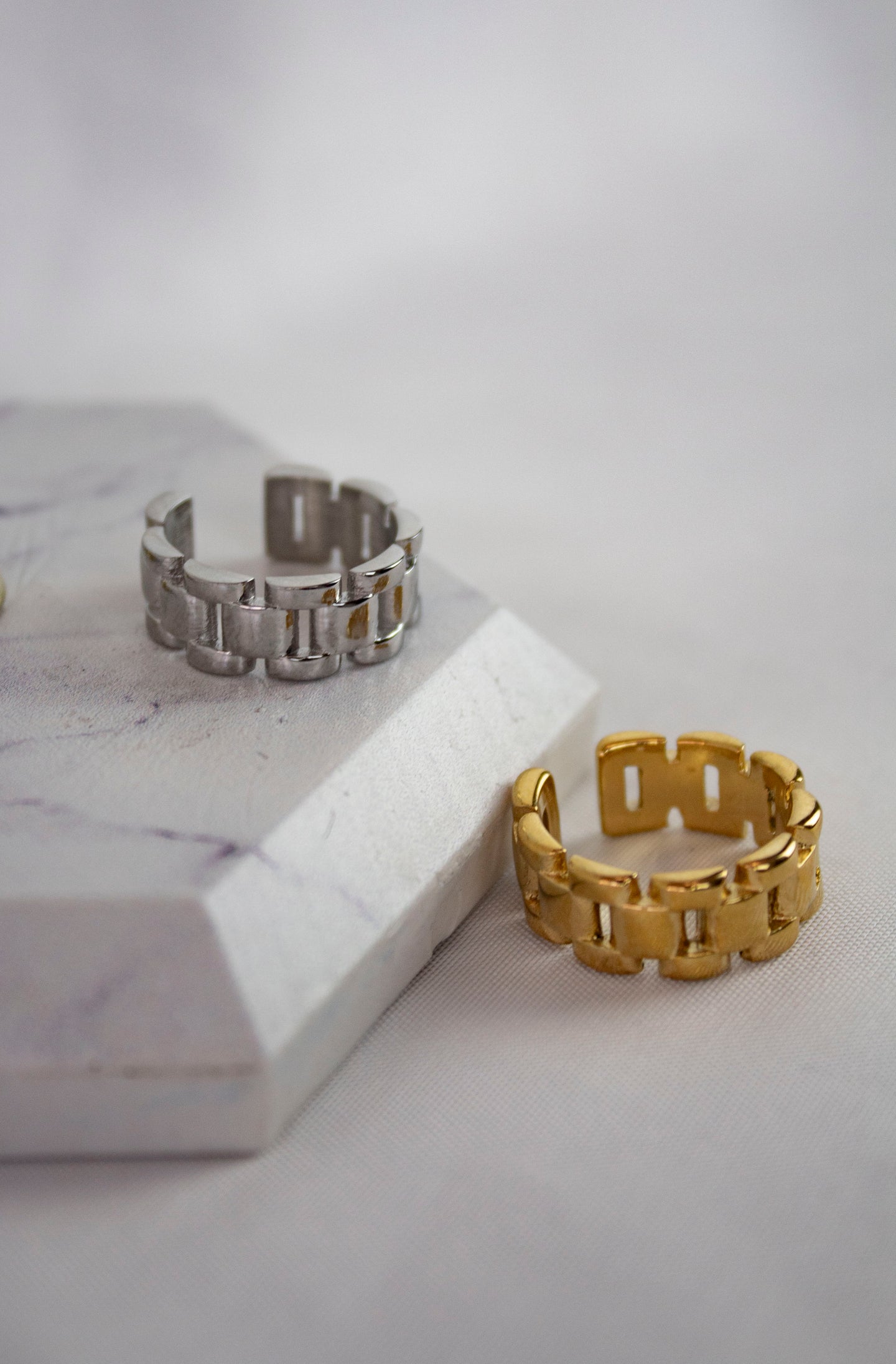 Linked Up Statement Ring